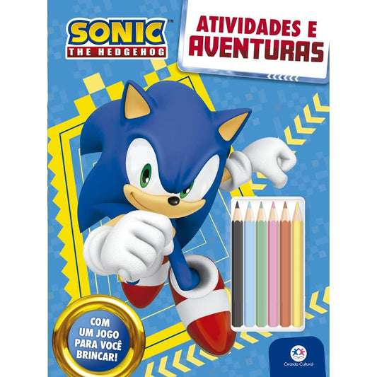 Sonic | Atividades E Aventuras | 3 A 5 Anos