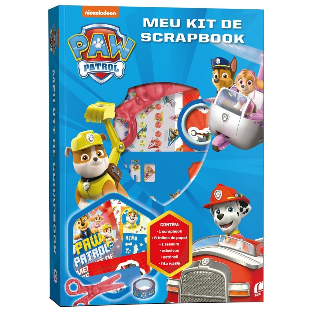 Patrulha Canina | Meu Kit de Scrapbook | 4 a Anos 