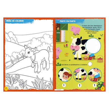 Animais da Fazenda | Passatempos Divertidos