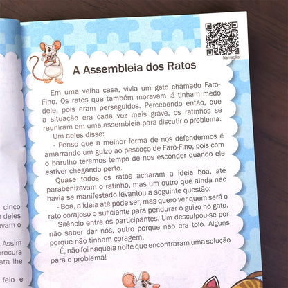 365 Histórias Para Ler e Ouvir Qr Code | Xaropinho | 3 a 8 anos