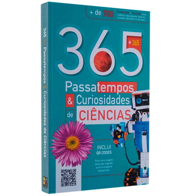 365 Passatempos & Curiosidades de Ciências | Inclui QR Codes
