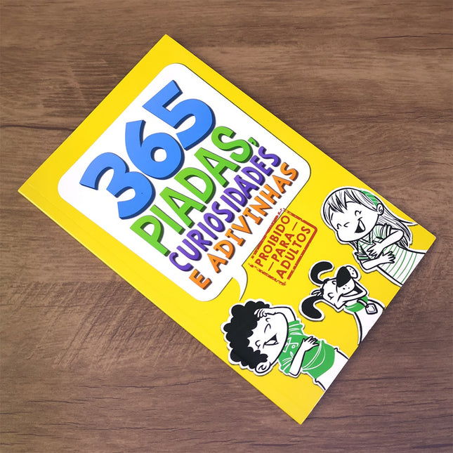 365 Piadas Curiosidades e Adivinhas | Proibido Para Adultos