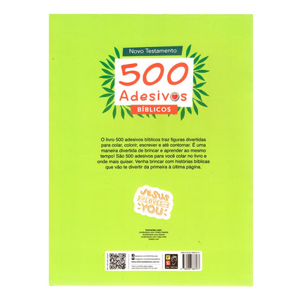 500 Adesivos Bíblicos | Novo Testamento