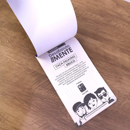 Caça Palavras Bíblico | Desafiando Sua Mente | Pocket Book