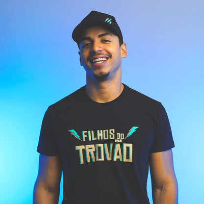 Camiseta Filhos do Trovão | Preta | The Chosen P