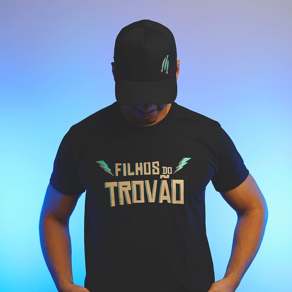Camiseta Filhos do Trovão | Preta | The Chosen GG
