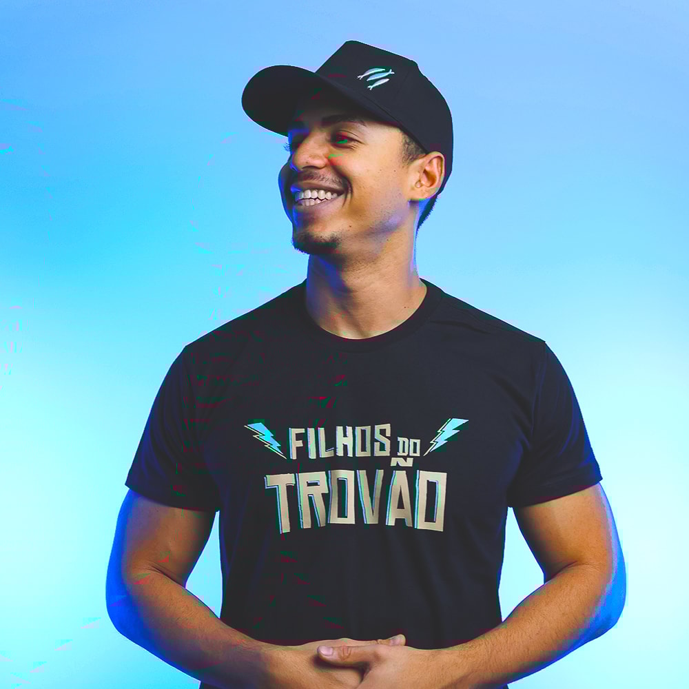 Camiseta Filhos do Trovão | Preta | The Chosen GG