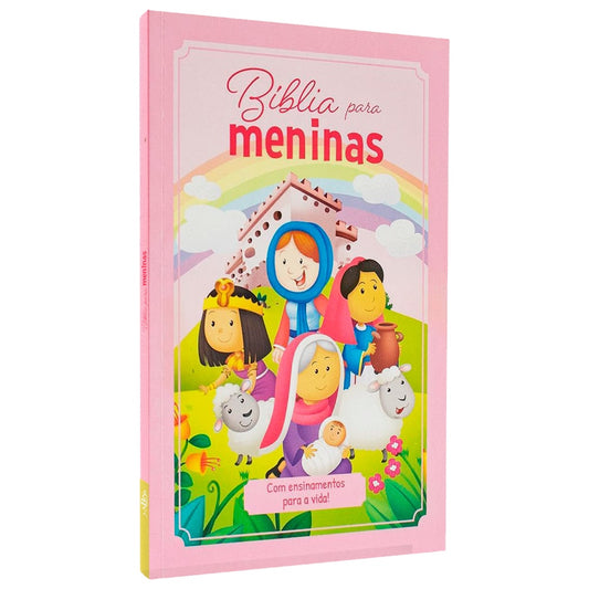 Palavras de Vida |  Bíblia para Meninas | Com Ensinamentos Para a Vida | 3 Anos