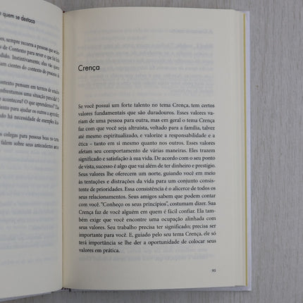 Descubra Seus Pontos Fortes 20 | Don Clifton