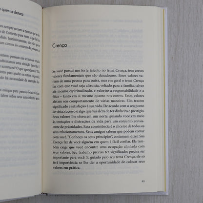 Descubra Seus Pontos Fortes 20 | Don Clifton