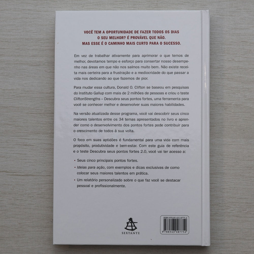 Descubra Seus Pontos Fortes 20 | Don Clifton