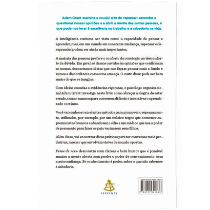 Pense de Novo
 | Adam Grant
