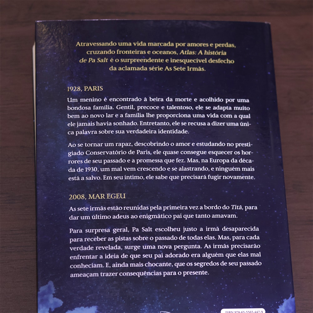 Atlas A História de Pa Salt | 
Lucinda Riley e Harry Whittaker