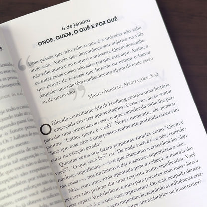 Diário Estoico
 | Ryan Holiday