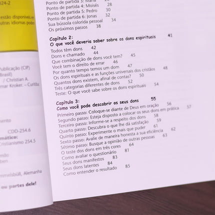 As 3 Cores dos seus Dons | 
Christian A Schwarz