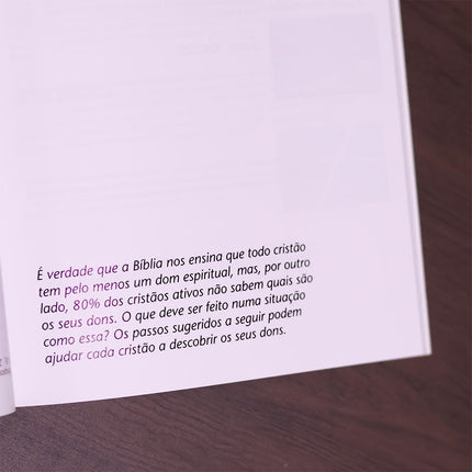 As 3 Cores dos seus Dons | 
Christian A Schwarz