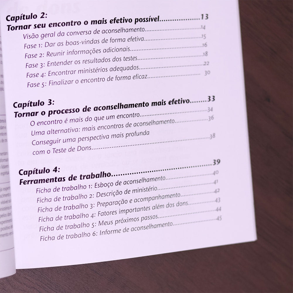 Como Utilizar? | Manual do Conselheiro para Ministérios Orientados pelos Dons
 | Christoph Schalk