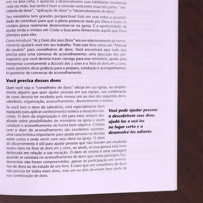 Como Utilizar? | Manual do Conselheiro para Ministérios Orientados pelos Dons
 | Christoph Schalk