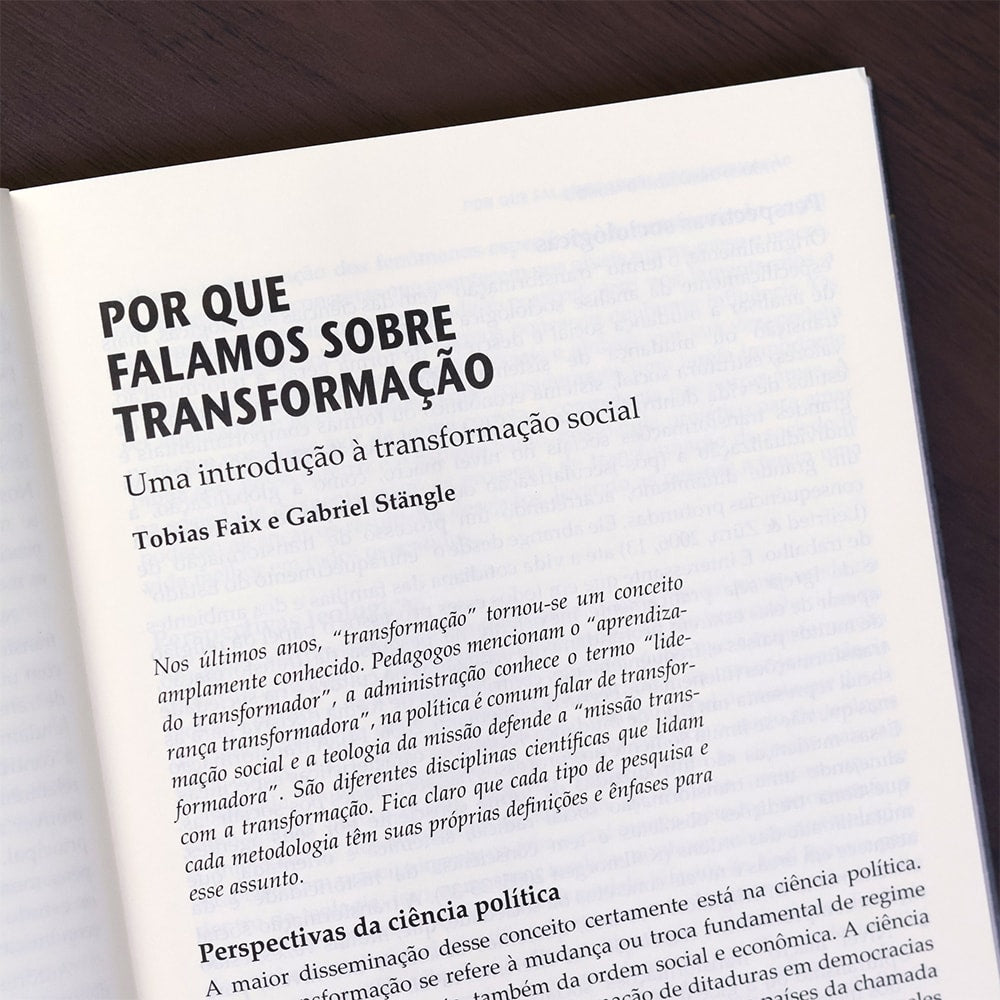Transformando o Mundo | Johannes Reimer Tobias Faix Volker Brecht