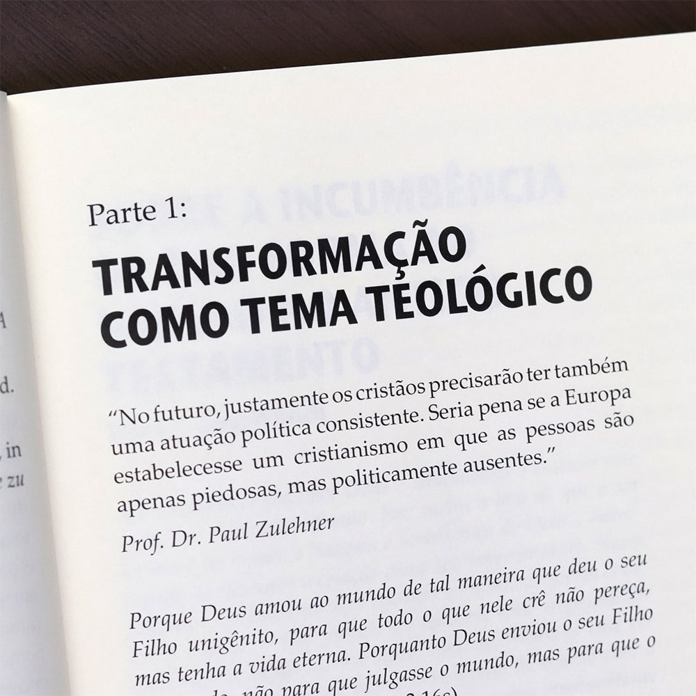 Transformando o Mundo | Johannes Reimer Tobias Faix Volker Brecht
