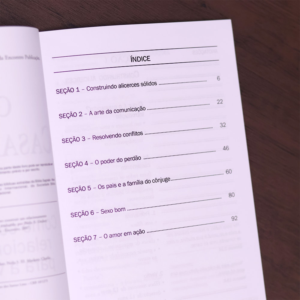 O Curso do Casamento | Manual do Participante
 | Nicky Lee e Sila Lee