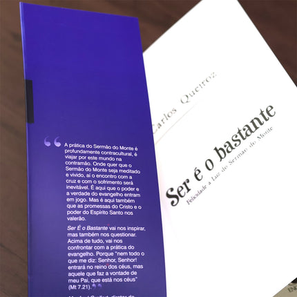 Ser é o Bastante | 
Carlos Queiroz
