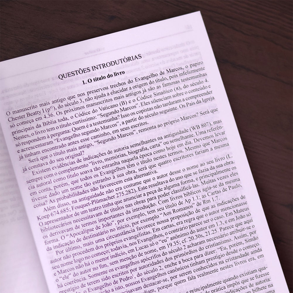 Comentário Evangelho de Marcos | 
Fritz Rienecker