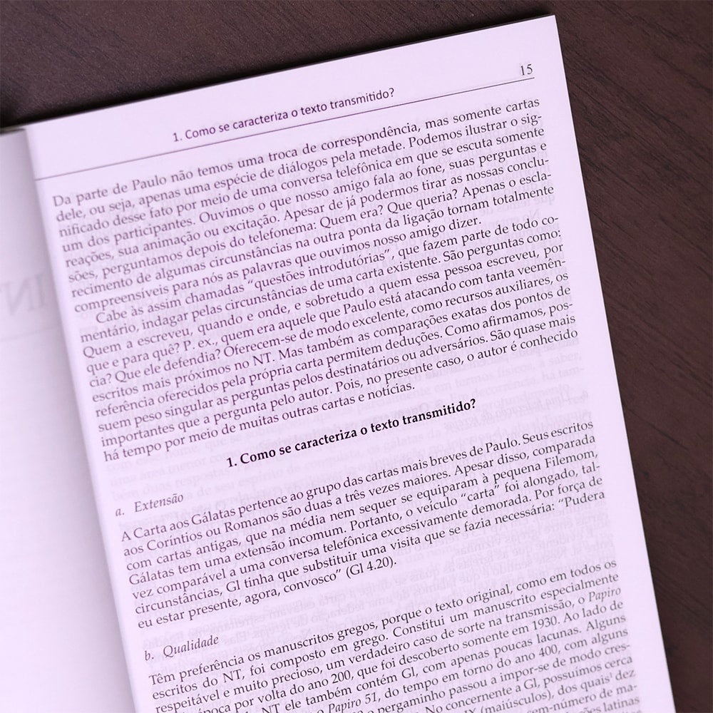 Comentário Carta Aos Gálatas
 | Adolf Pohl