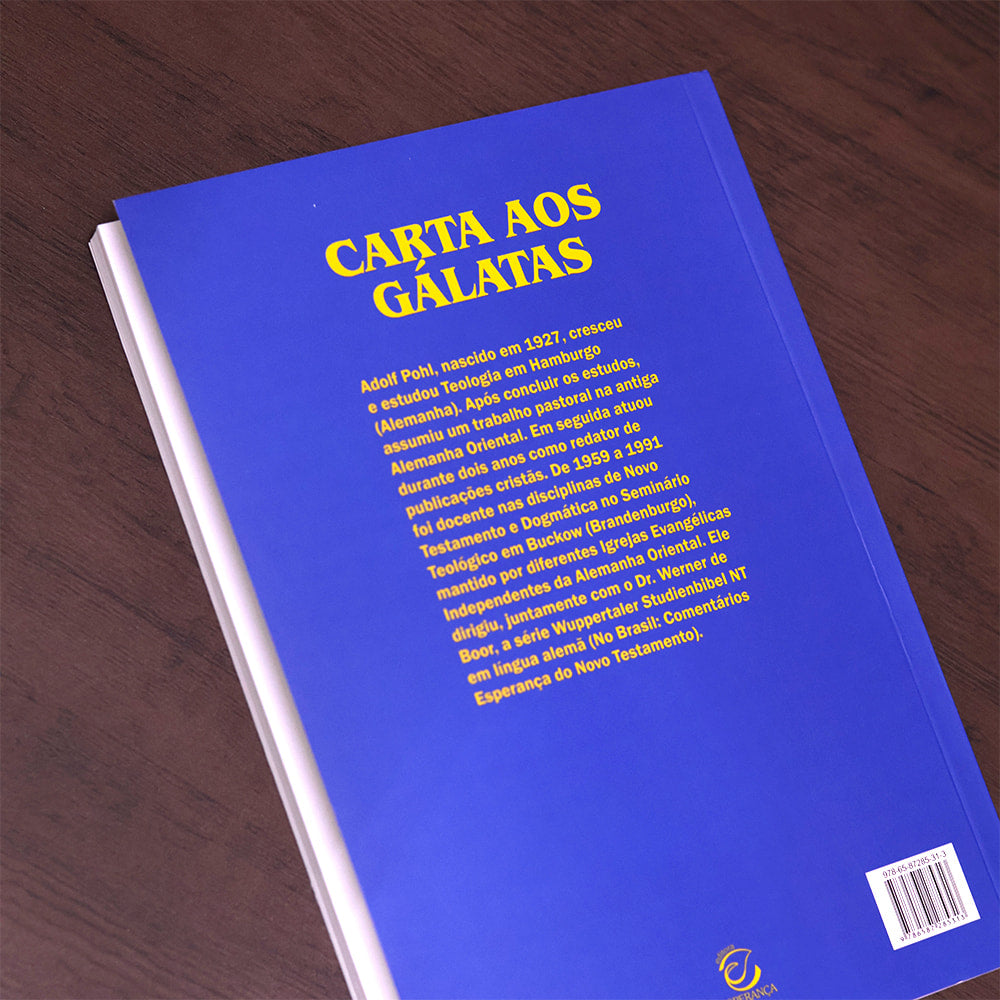 Comentário Carta Aos Gálatas
 | Adolf Pohl