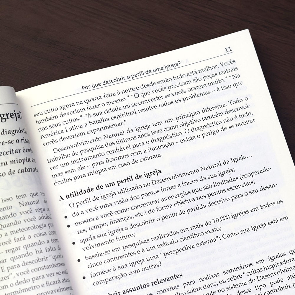 A Prática do Desenvolvimento Natural da Igreja | 
Christian A Schwarz e Christoph Schalk