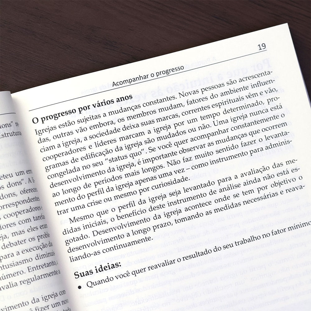 A Prática do Desenvolvimento Natural da Igreja | 
Christian A Schwarz e Christoph Schalk
