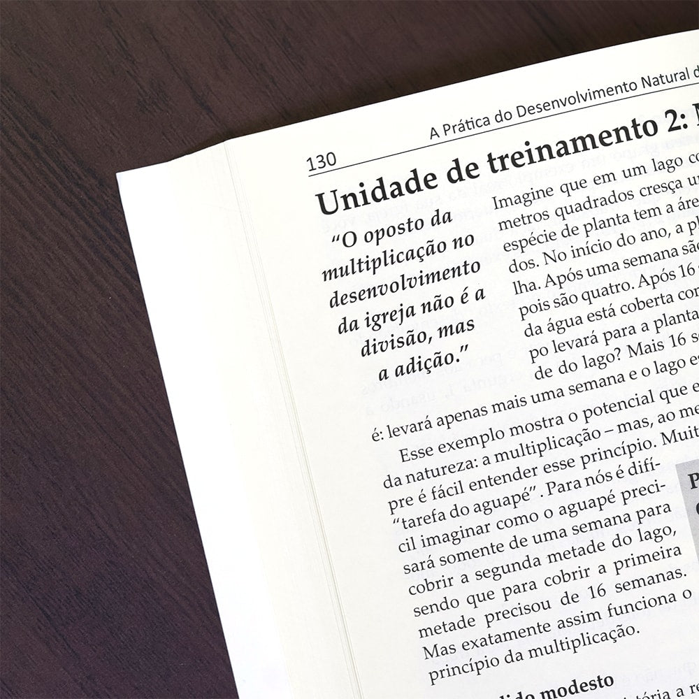 A Prática do Desenvolvimento Natural da Igreja | 
Christian A Schwarz e Christoph Schalk