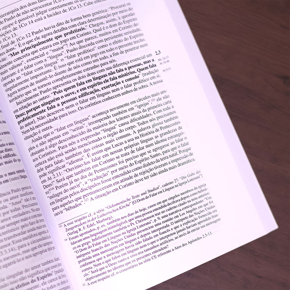 Comentário aos Coríntios 1 e 2
 | Fritz Rienecker