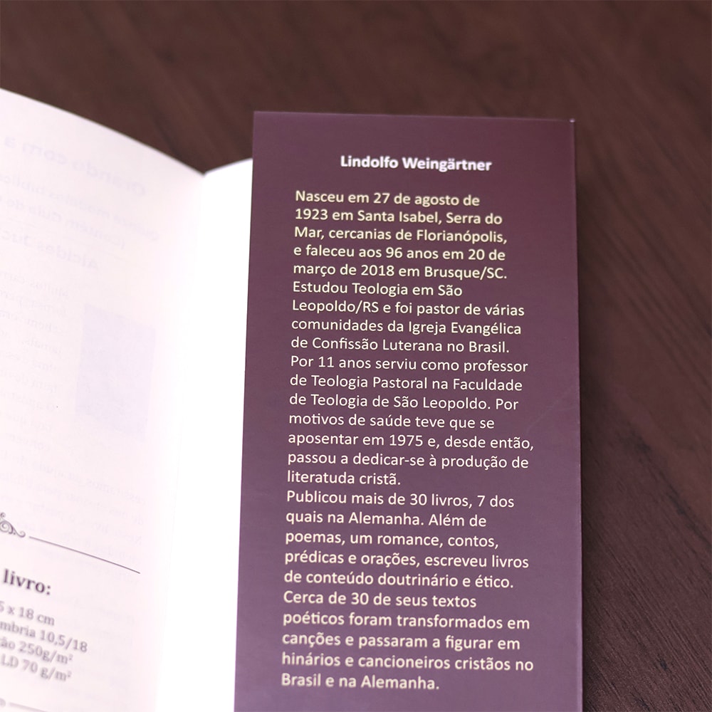 Orações do Povo de Cristo | 
Lindolfo Weingärtner