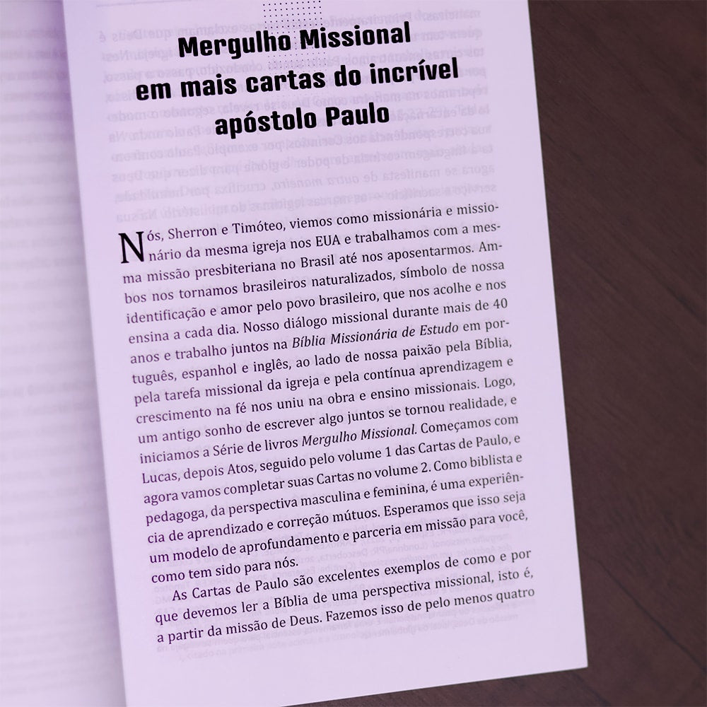 As Cartas de Paulo | Volume 2
 | Timóteo Carriker