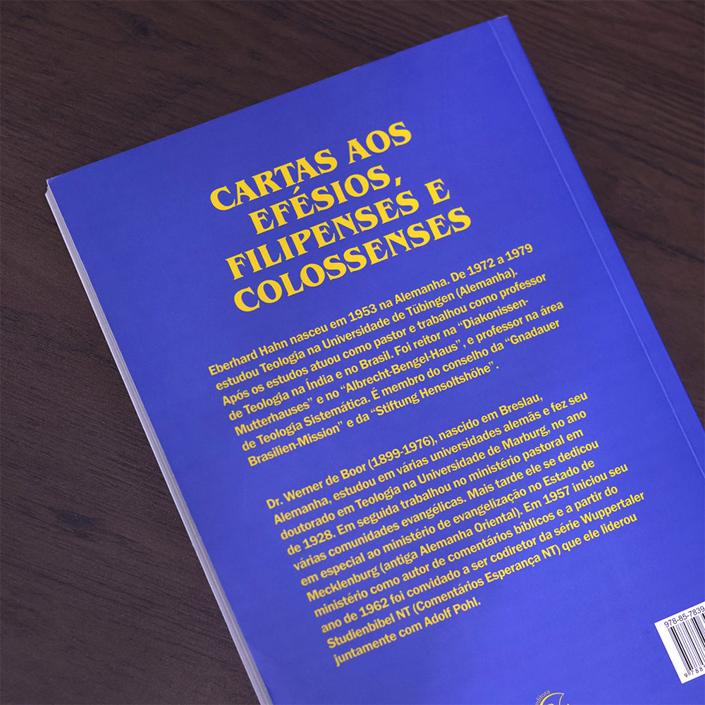 Comentário aos Efésios Filipenses e Colossenses | 
Fritz Rienecker