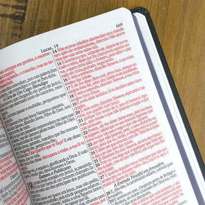 Bíblia Sagrada Bom Pastor | ARC | Letra Grande| Capa Dura | Harpa Avivada e Corinhos