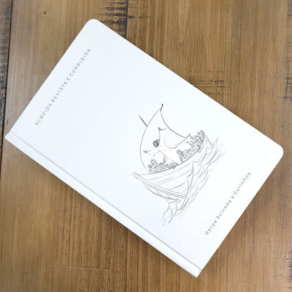 Bíblia Sagrada Jesus no Barco | ARC | Letra Gigante | Capa Dura | Harpa Avivada e Corinhos