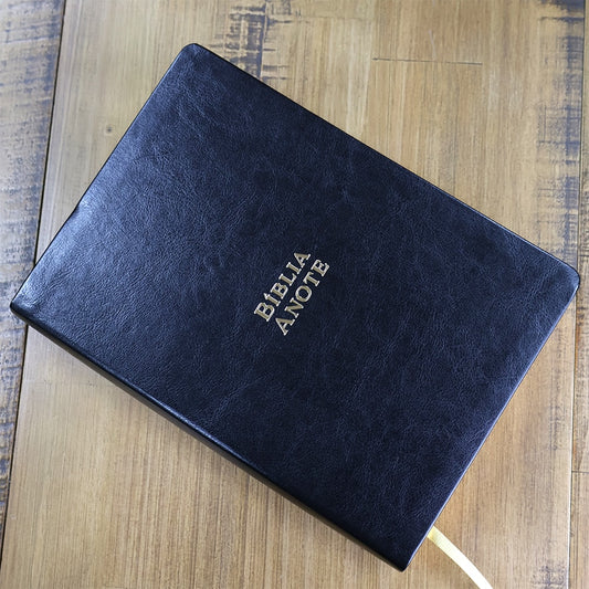 Bíblia Sagrada Anote | ARC | Letra Grande | Capa Luxo Preta