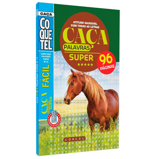 Coquetel Caça-Palavra Super | Fácil | Ed 14