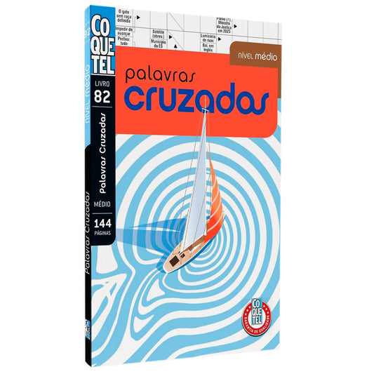 Coquetel Palavras Cruzadas | Nível Médio | Livro 82