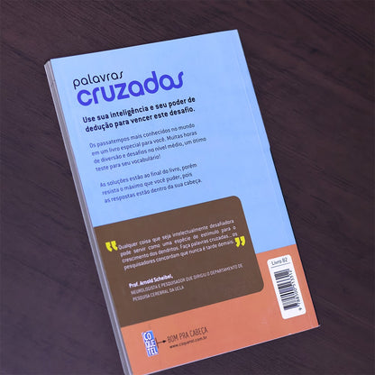 Coquetel Palavras Cruzadas | Nível Médio | Livro 82