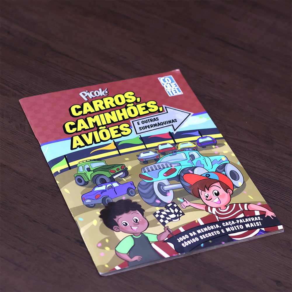 Picolé | Carros Caminhões e Aviões | 5 a 8 Anos