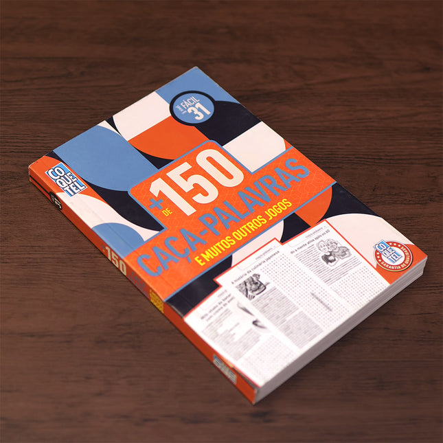 Livro Coquetel + de 150 Caça-Palavras | Fácil | Ed 31