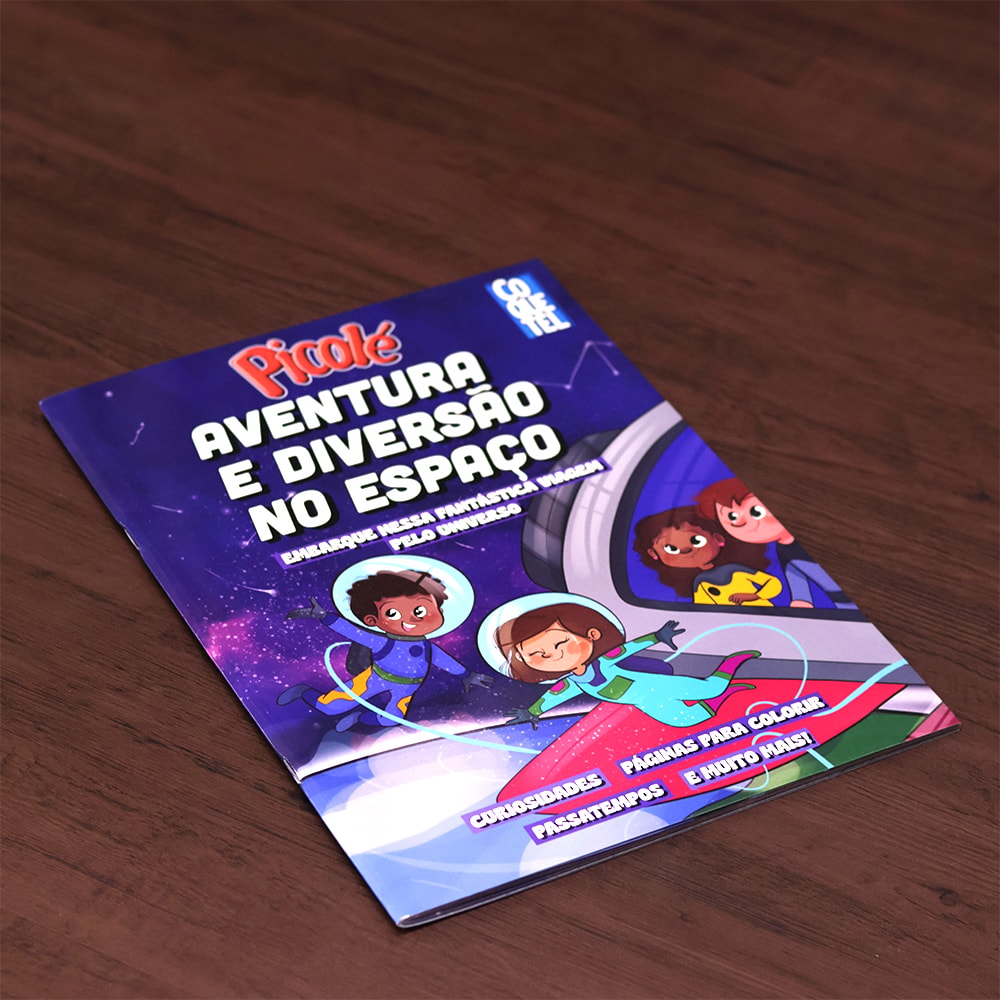 Picolé | Aventura e Diversão no Espaço | 5 a 8 Anos