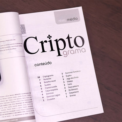 Coquetel Criptograma | Médio | Livro 91
