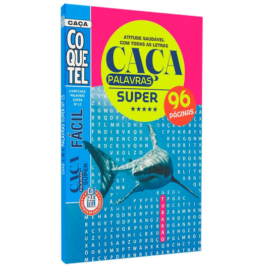 Coquetel Caça-Palavra Super | Fácil | Ed 13