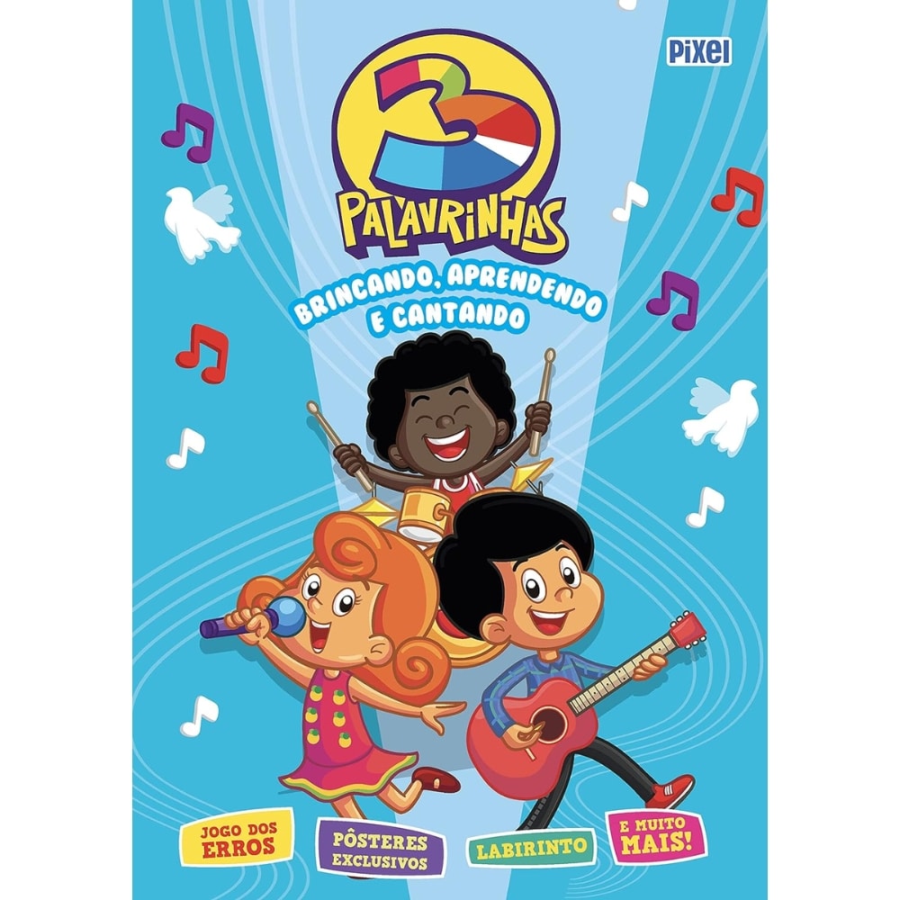 Livrão 3 Palavrinhas | 5 a 8 Anos