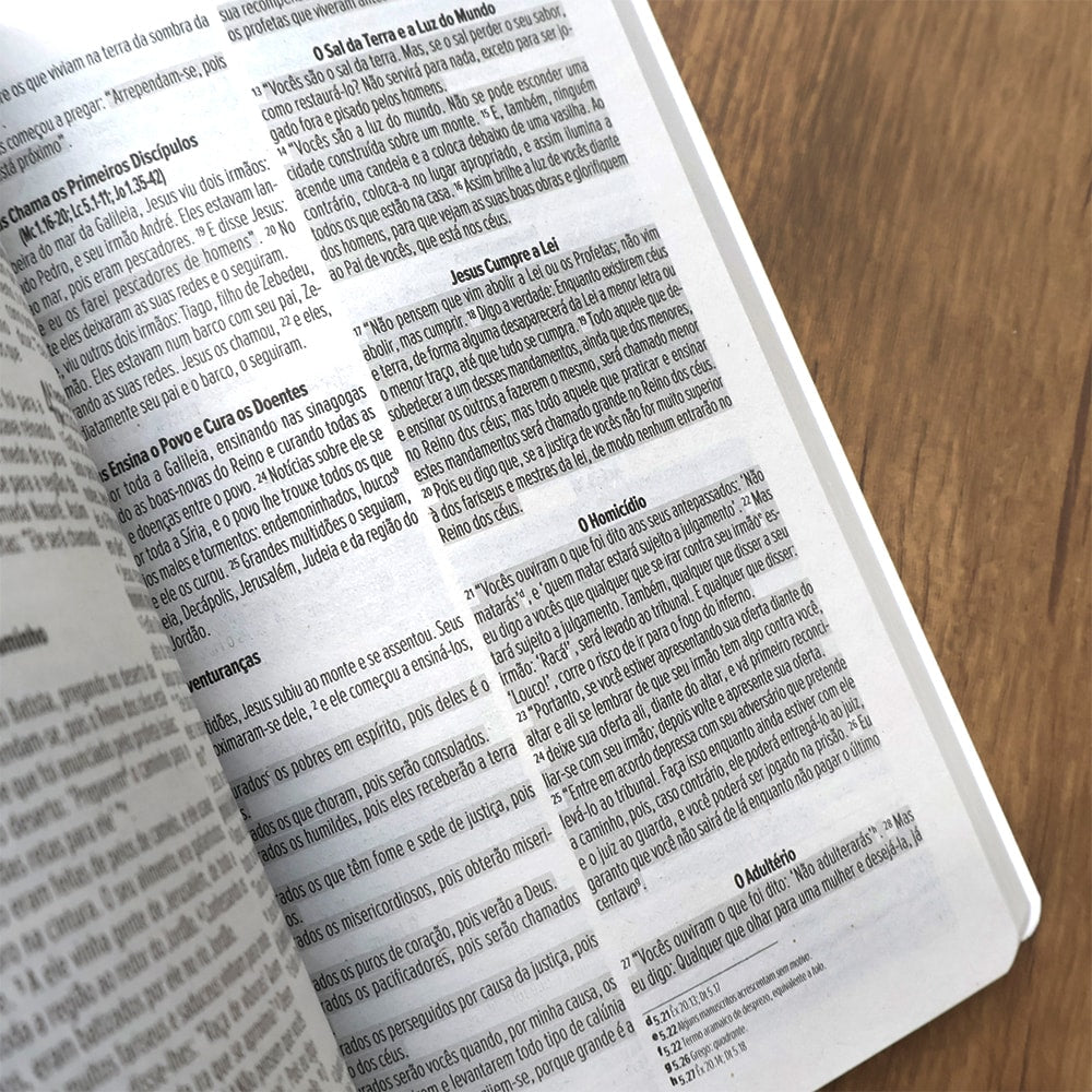 Bíblia Sagrada | ACF | Letra Normal | Capa Preto Luxo