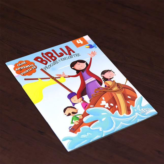 Bíblia Procure e Encontre | Livro 4 | 3 Anos